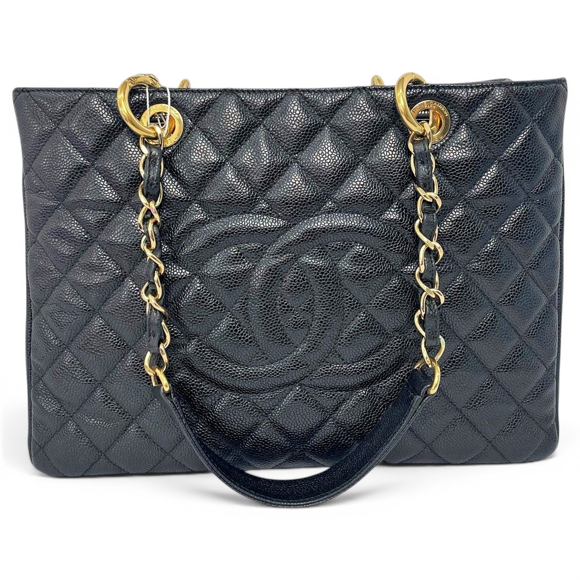 Grand shopping leather handbag