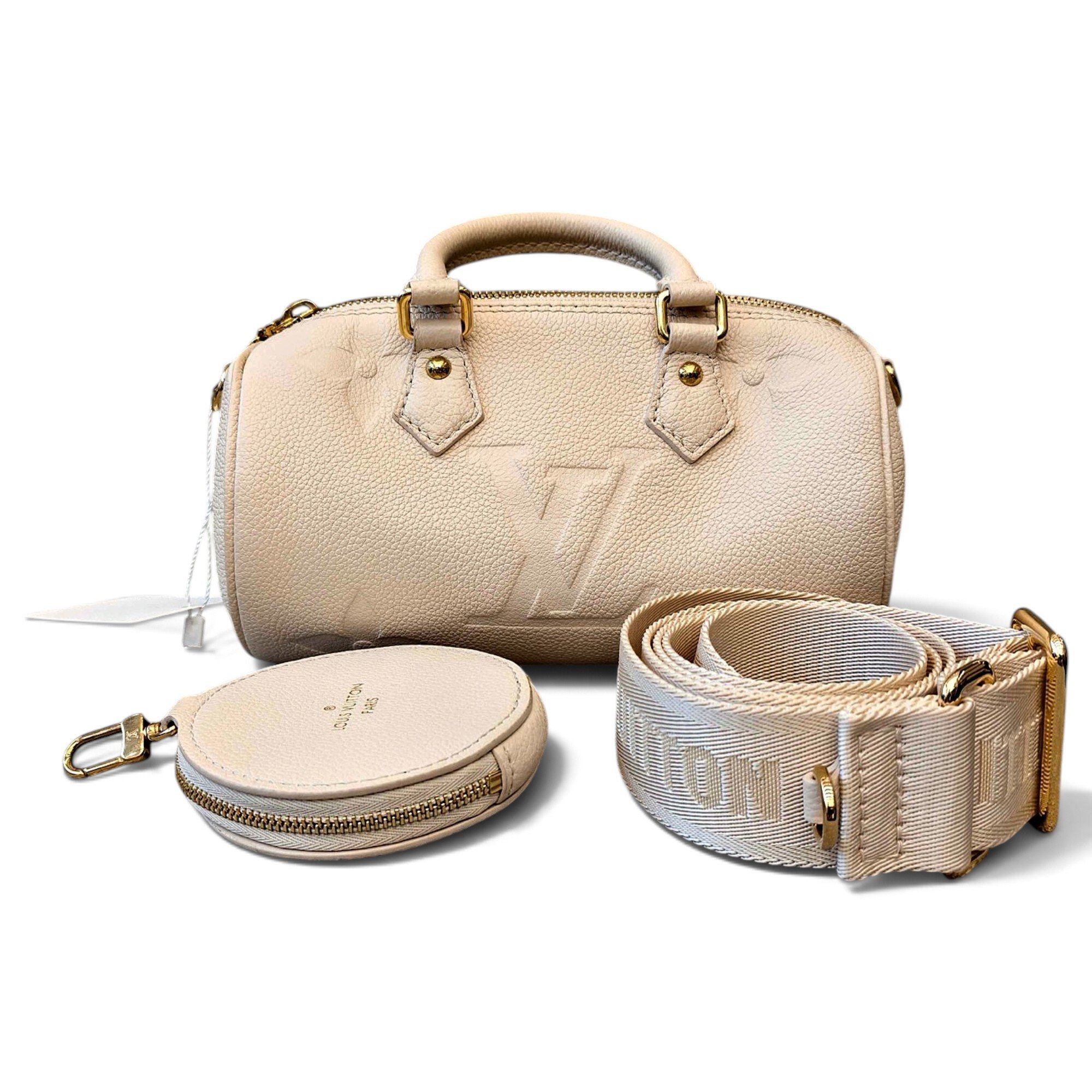 Papillon Trunk leather handbag