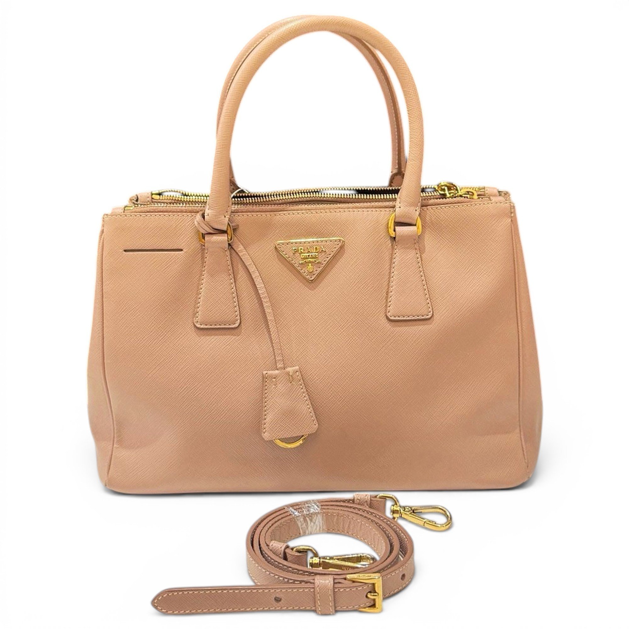Galleria leather handbag