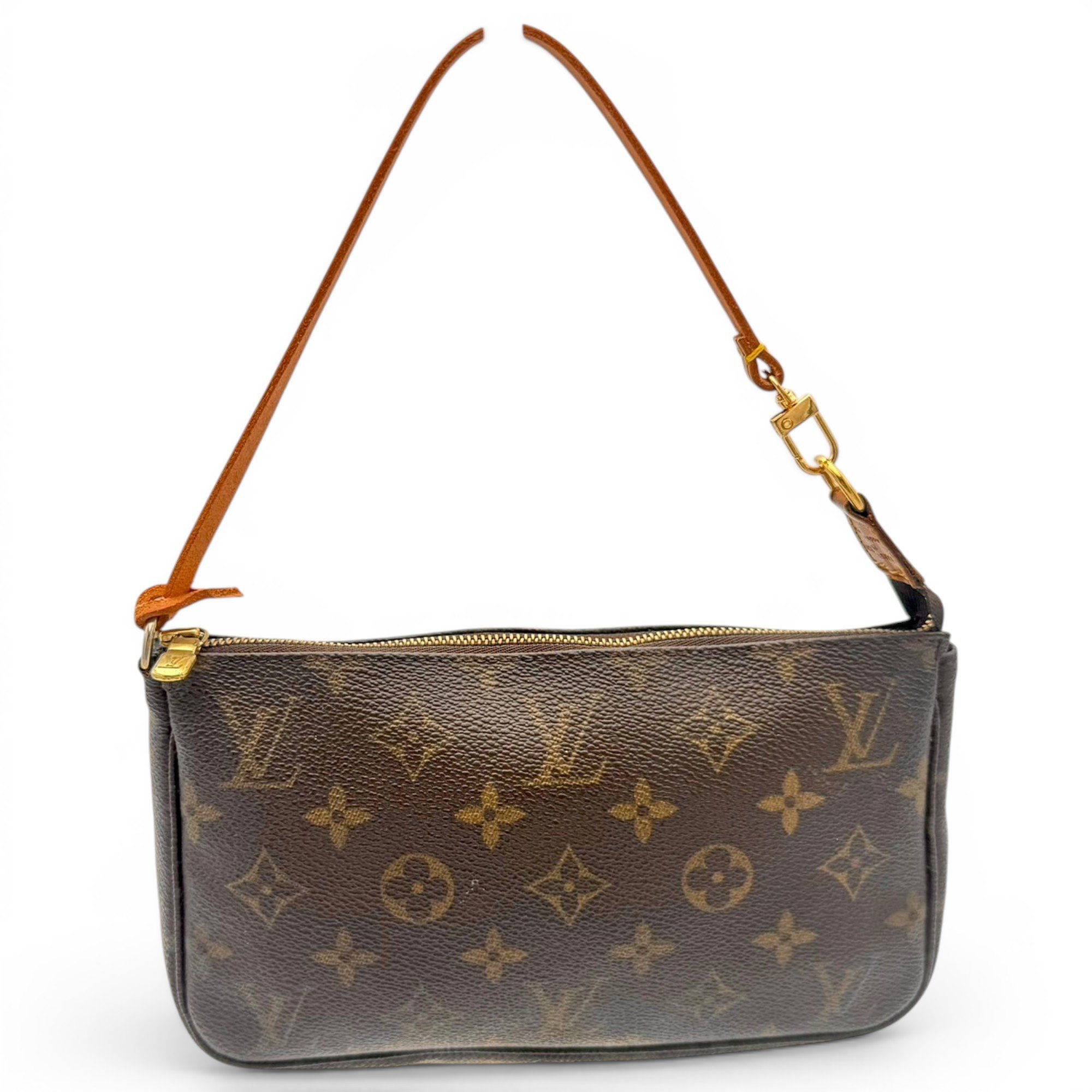 Pochette Accessoire leather handbag