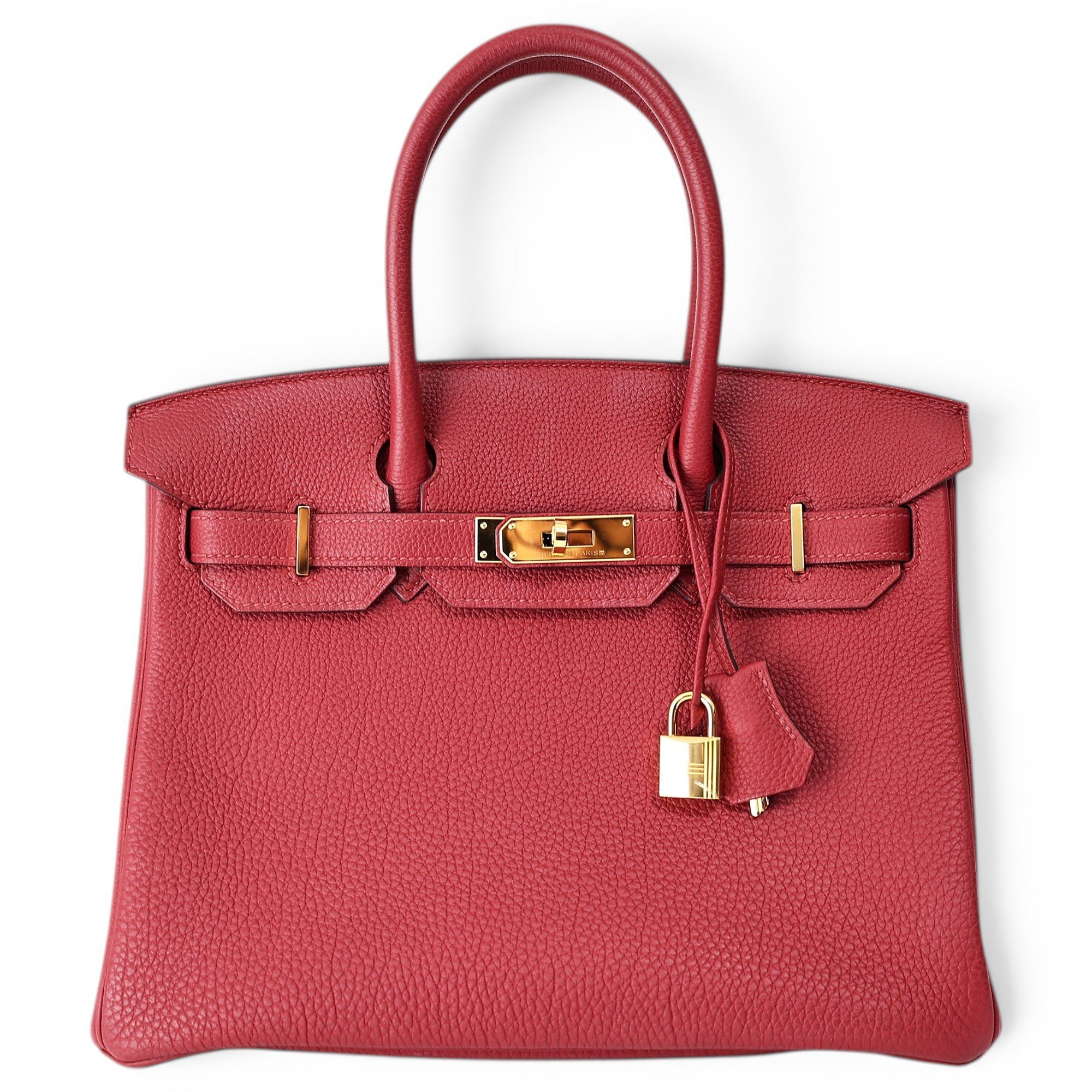 Birkin 30 leather handbag