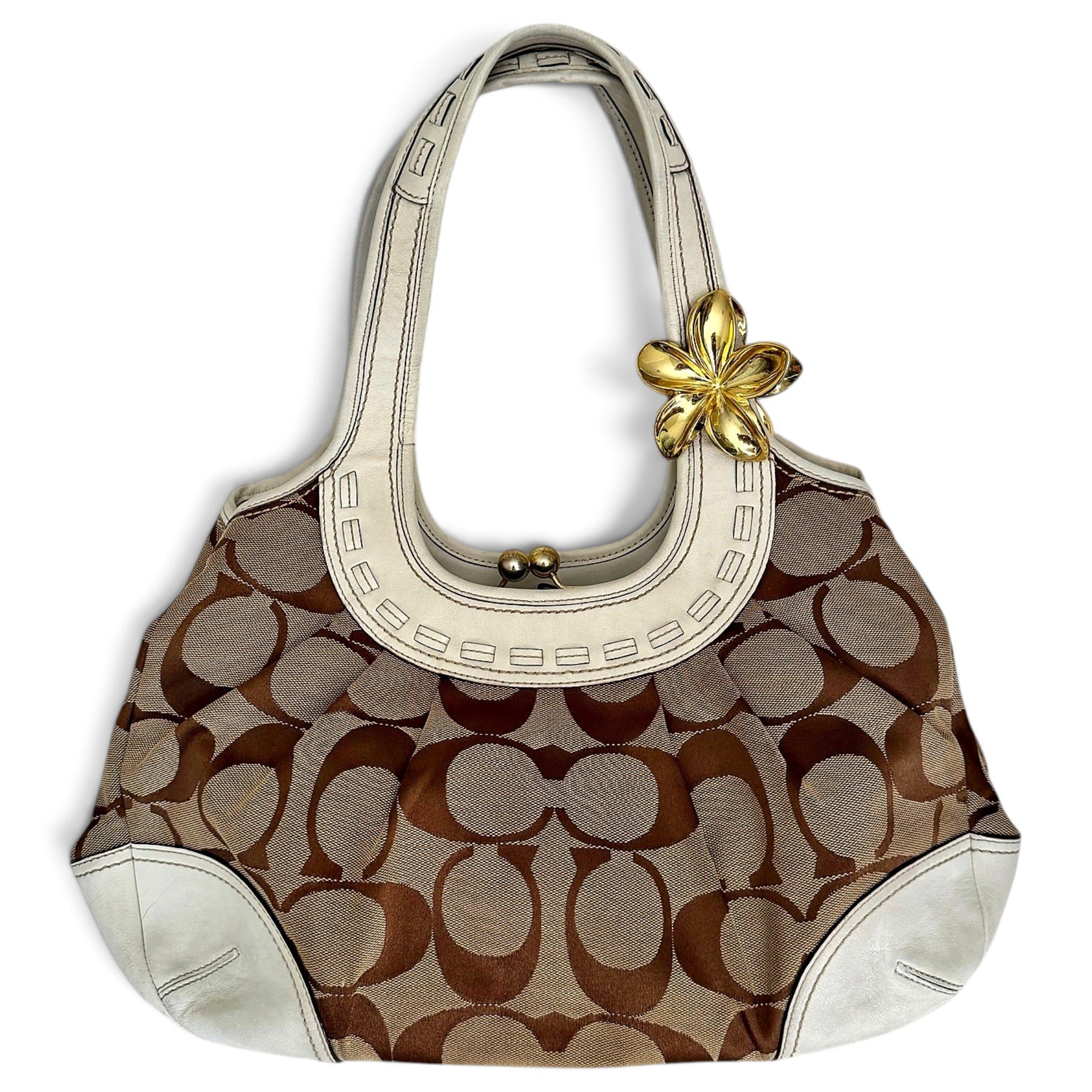 Leather handbag