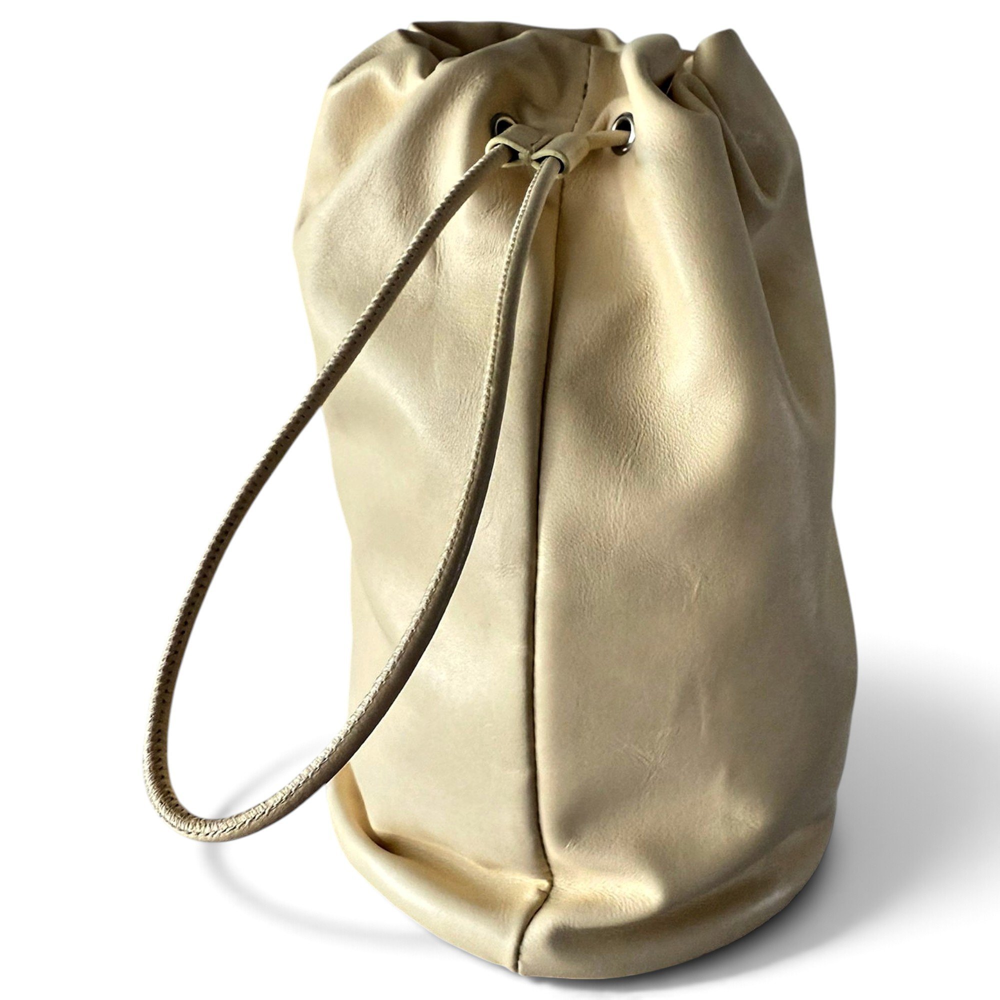 The Row Leather clutch bag