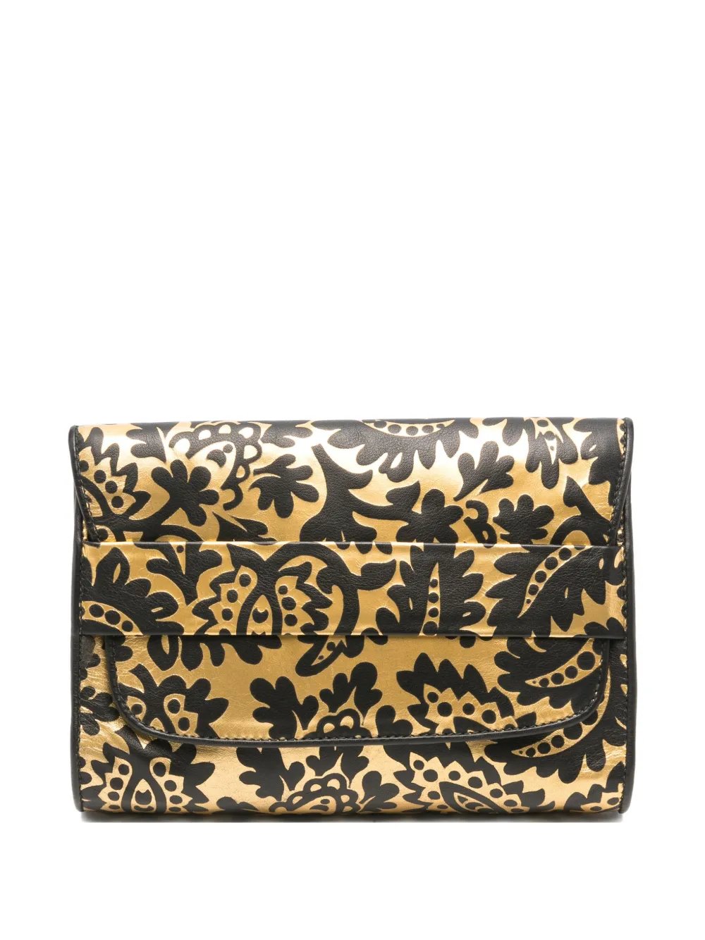 Valentino Garavani 1980s printed clutch bag