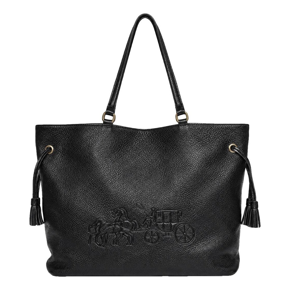Crossgrain Taxi Tote leather handbag