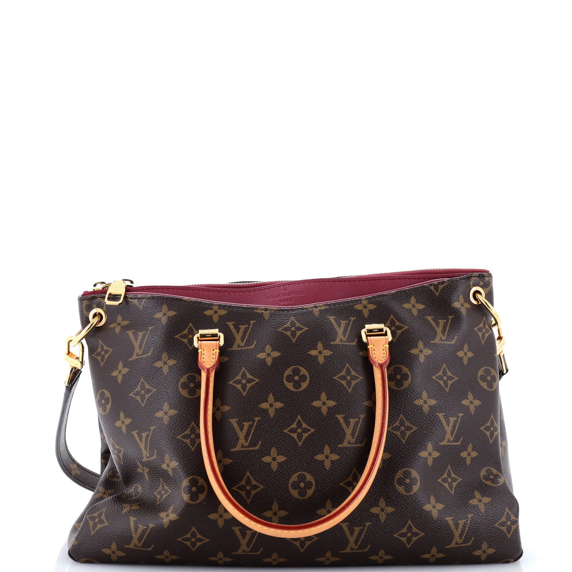 Pallas Tote Monogram Canvas with Leather