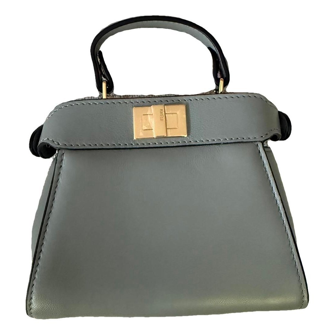 Peekaboo leather handbag