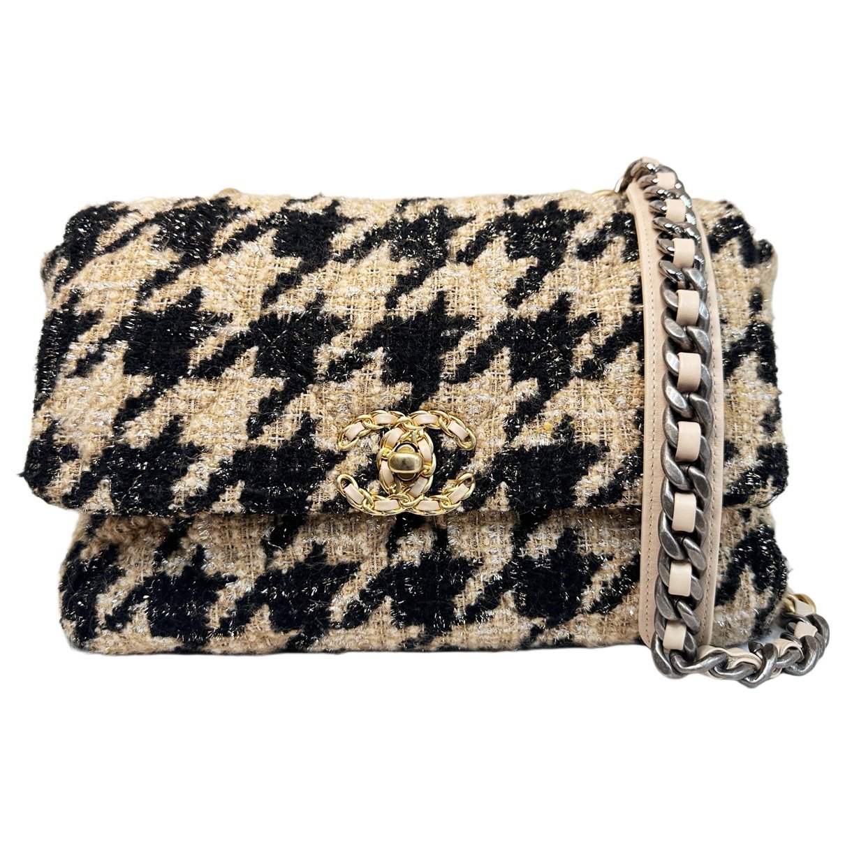 Chanel 19 tweed crossbody bag