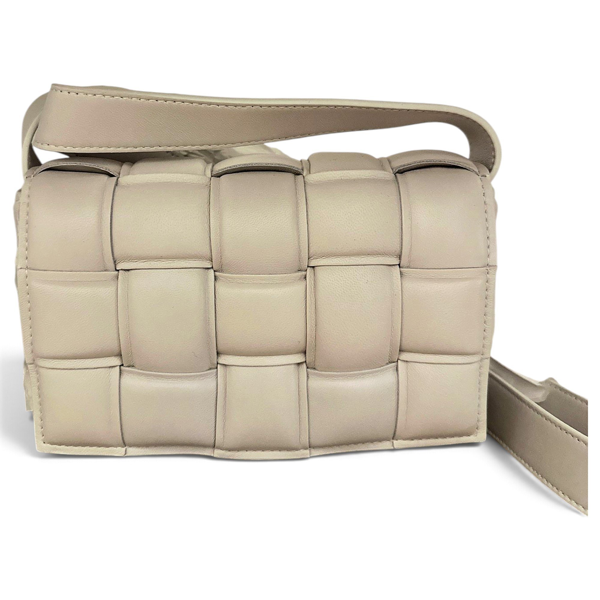 Cassette Padded leather crossbody bag