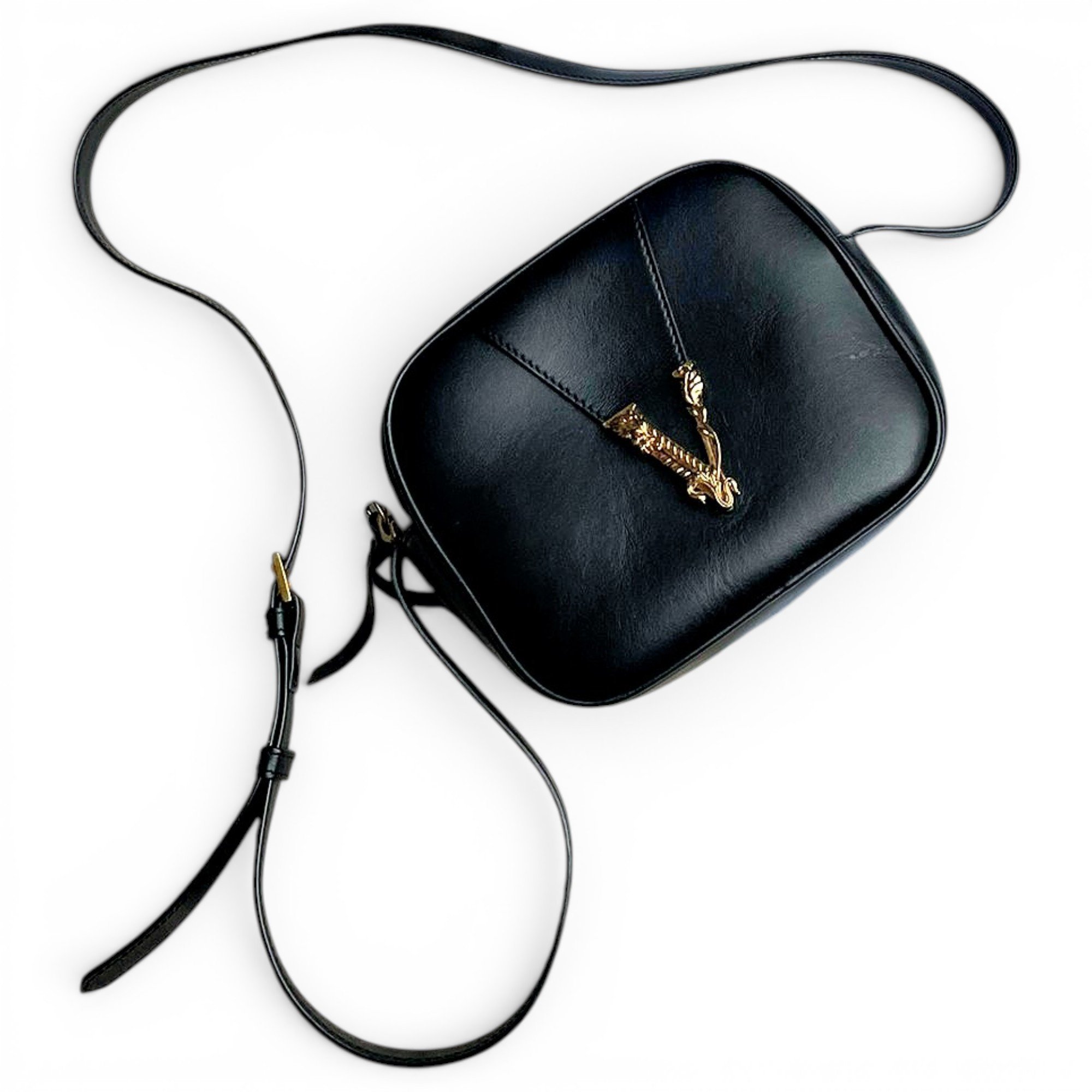 Virtus leather crossbody bag