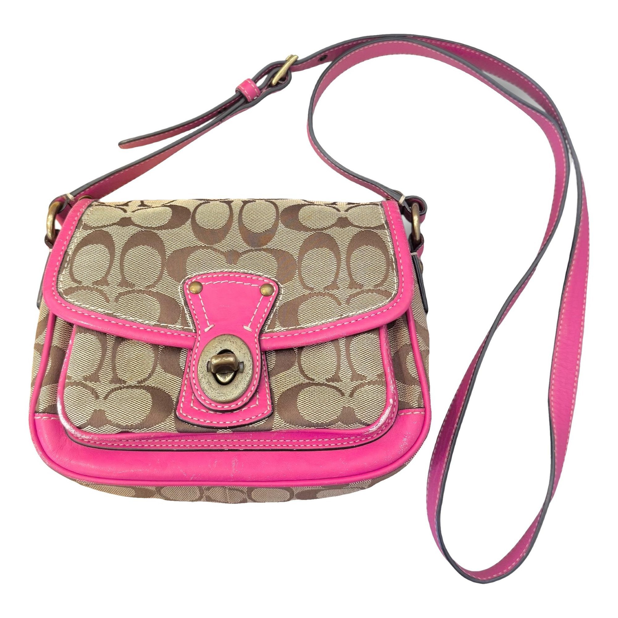 Signature Sufflette leather handbag