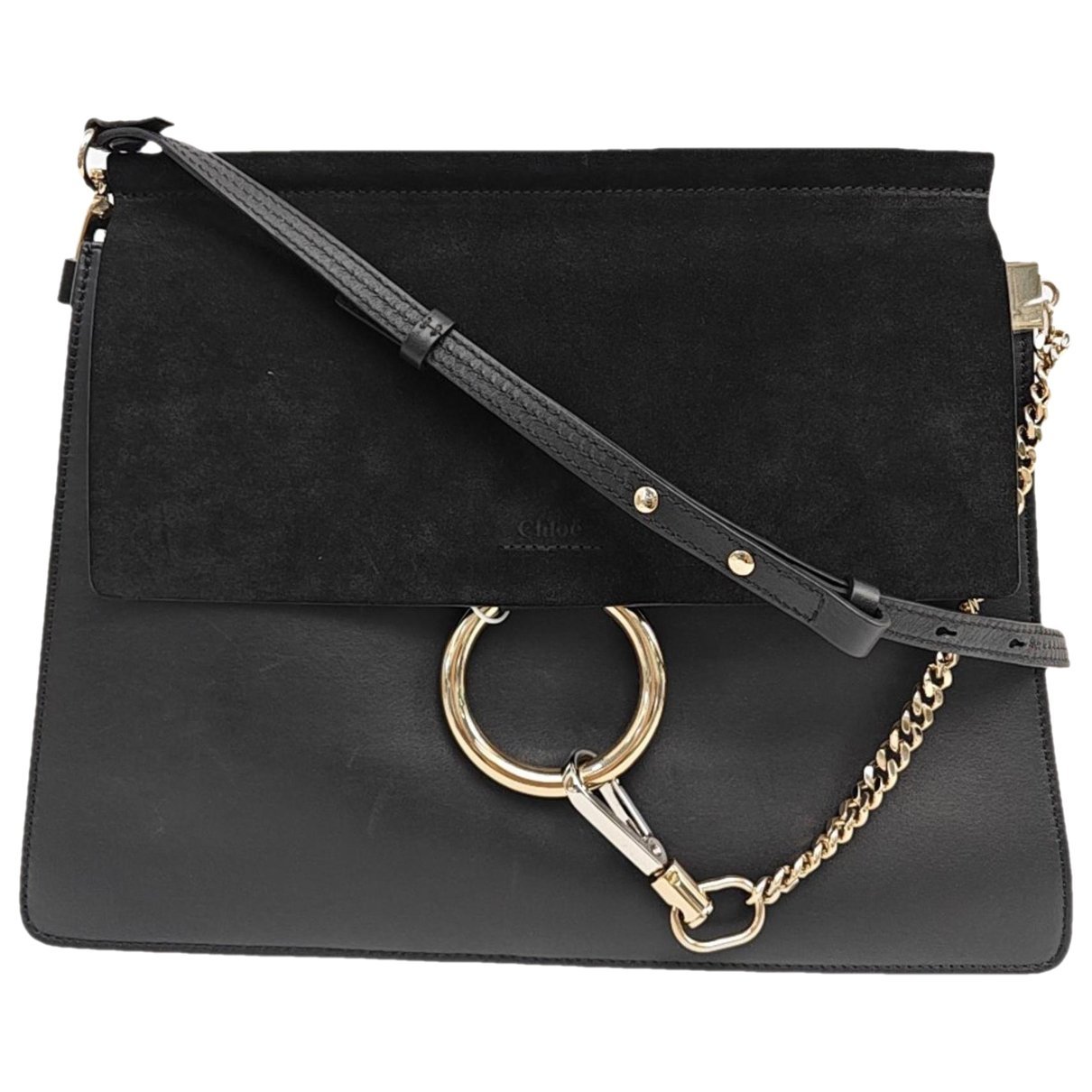 Faye leather handbag