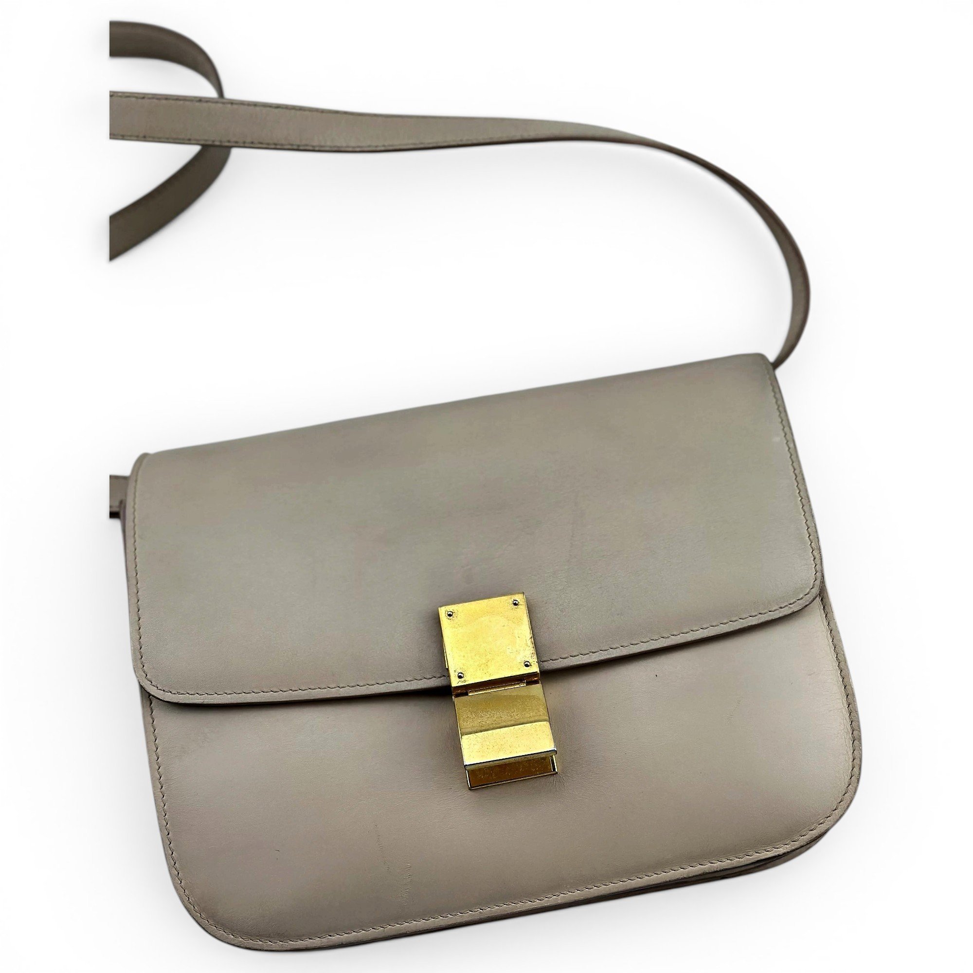 Leather crossbody bag