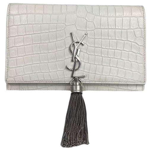 Pompom Kate leather handbag