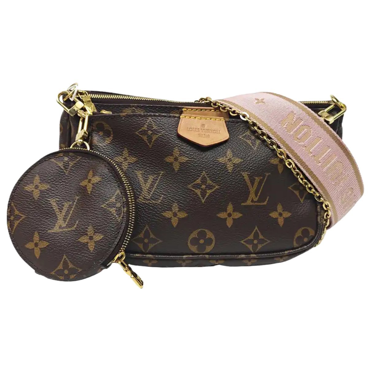 Maxi Multi Pochette Accessoires leather crossbody bag