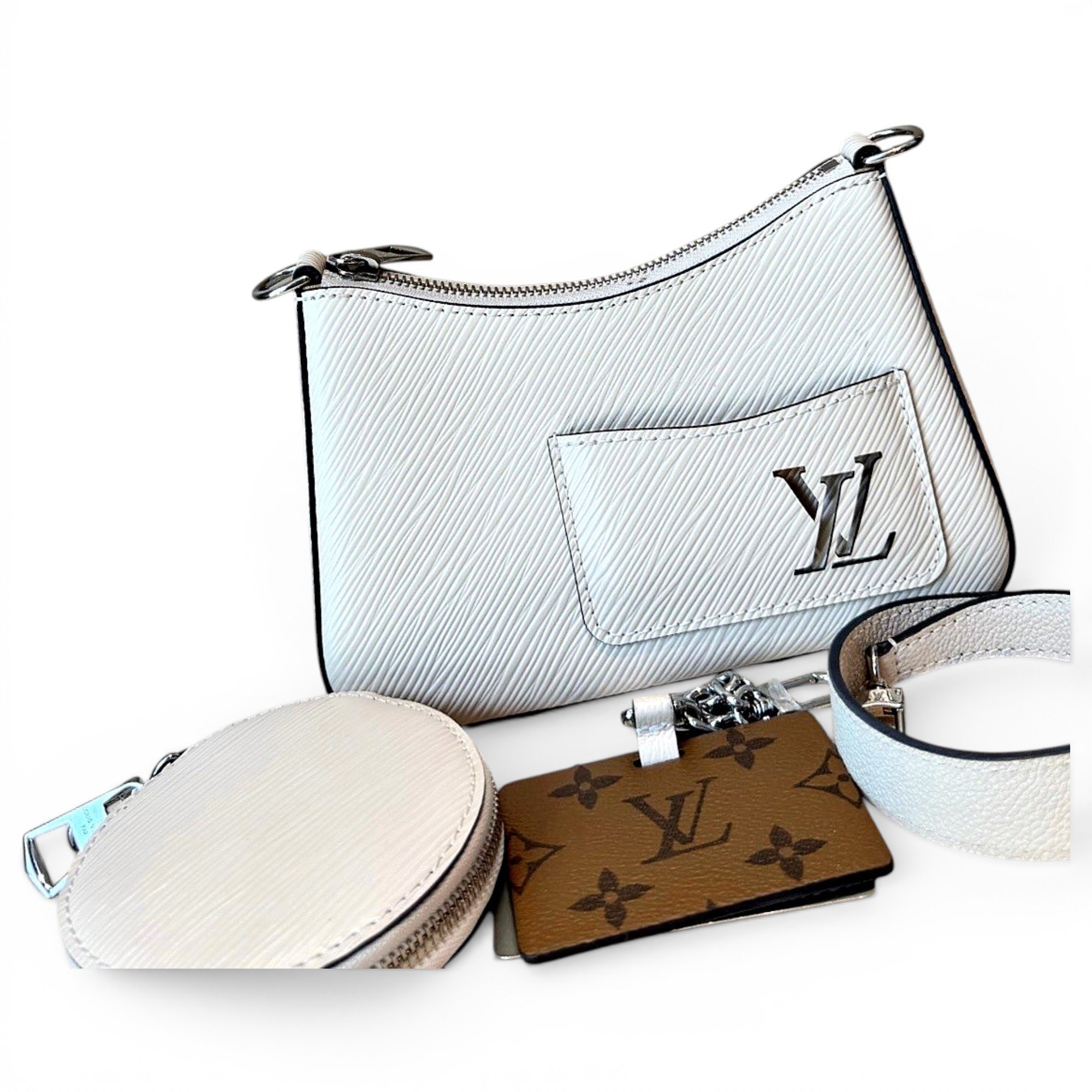 Louis Vuitton Marellini leather handbag
