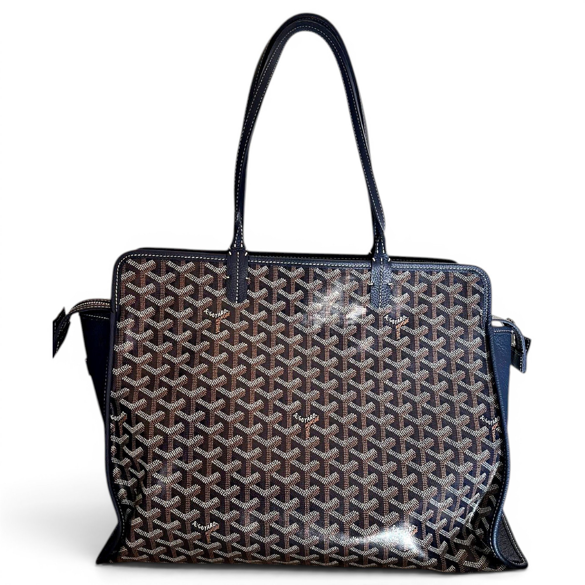 Hardy leather tote