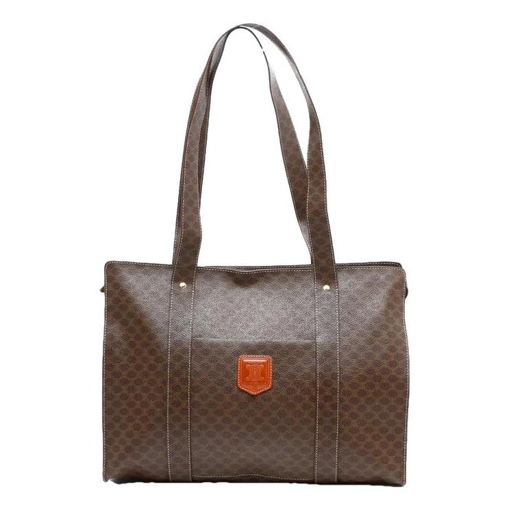 Triomphe leather tote