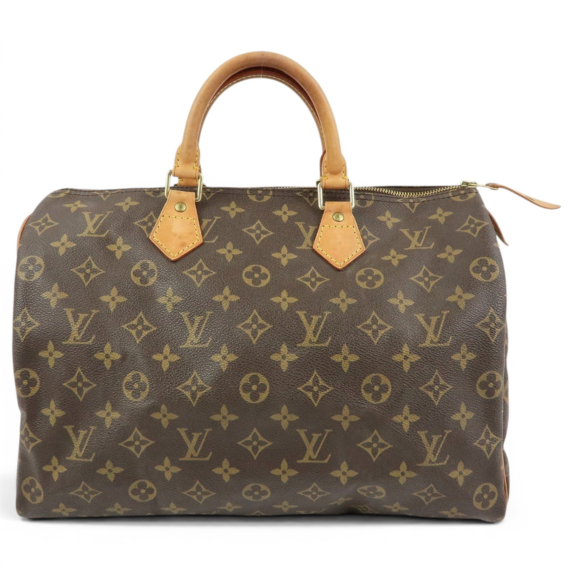 Speedy leather handbag