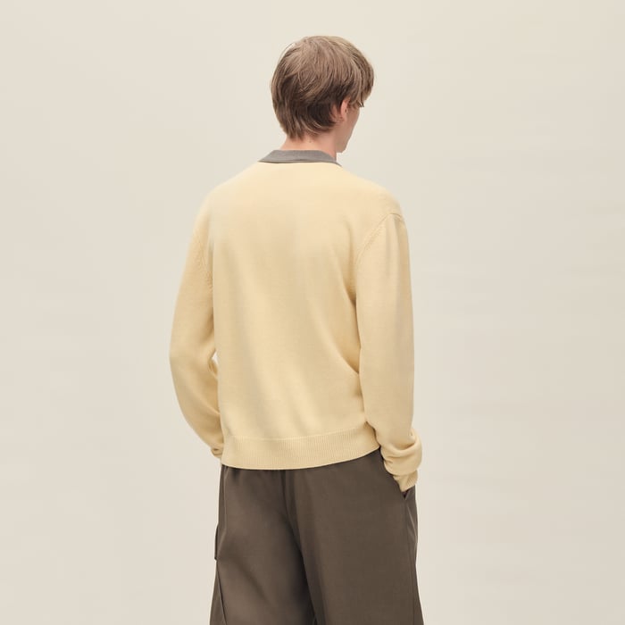 Vanille "Detail Colore" Buttoned Cardigan
