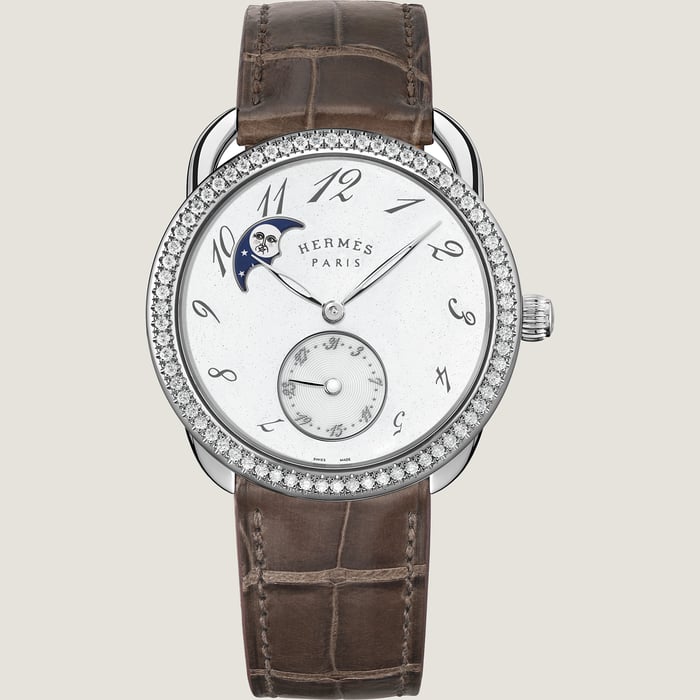 Sans Coloris Arceau Petite Lune Watch, Large Model, 38 MM