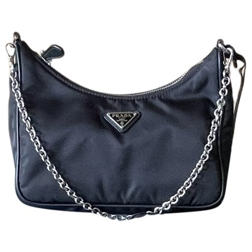 Re-edition cloth clutch bag