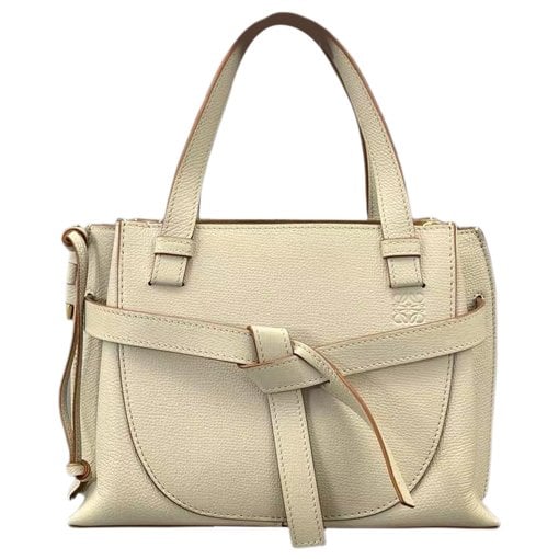 Gate Top Handle leather handbag