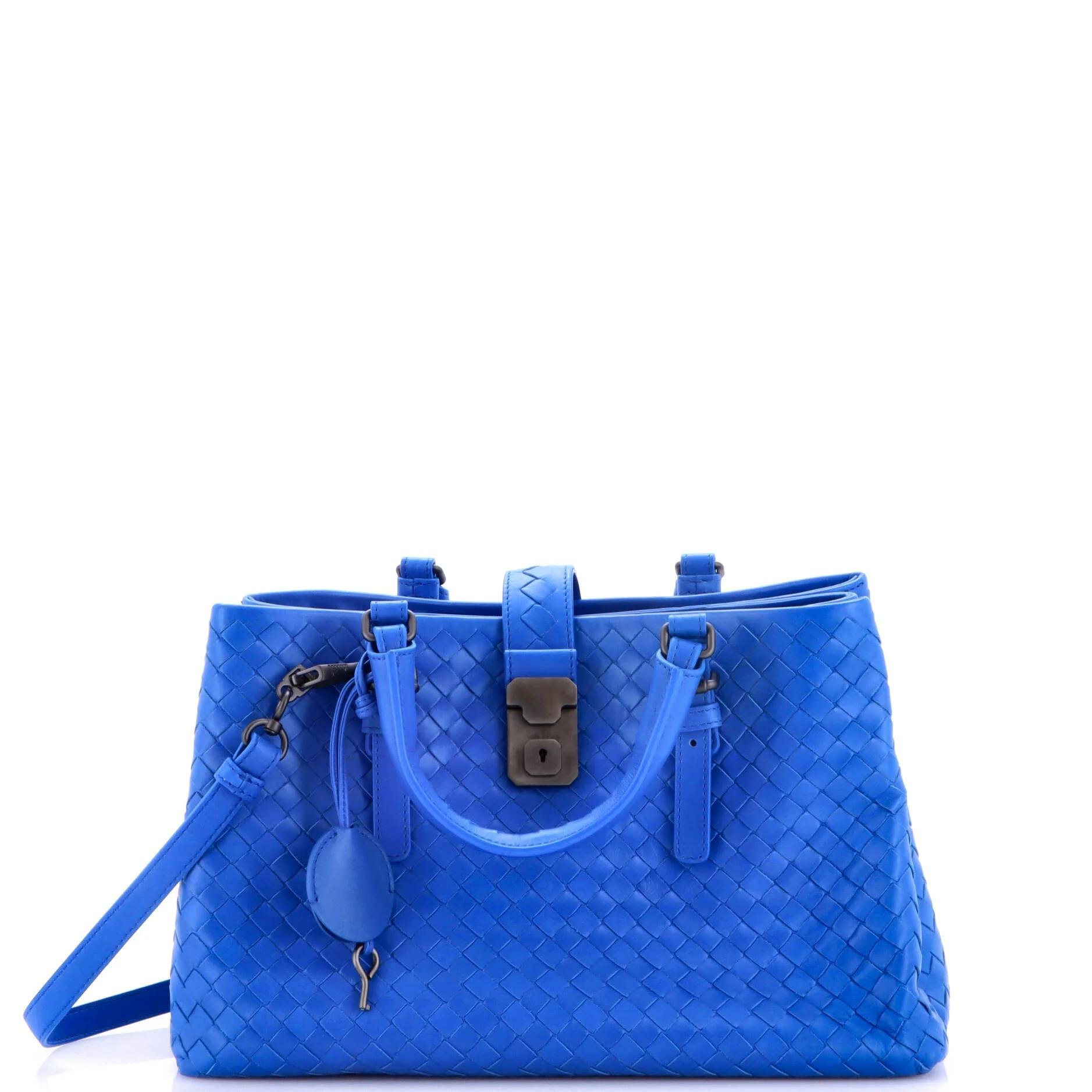 Leather tote