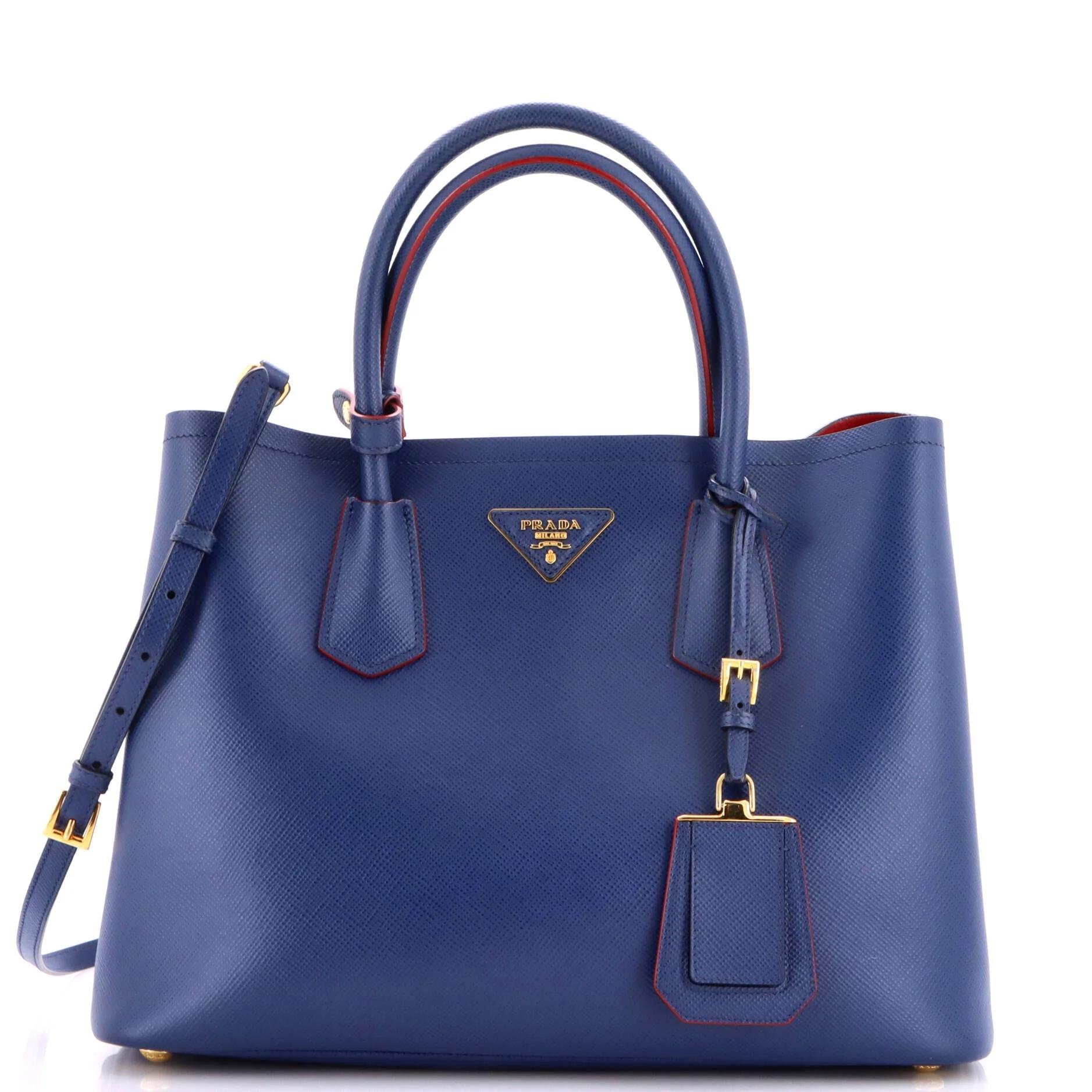 Leather tote