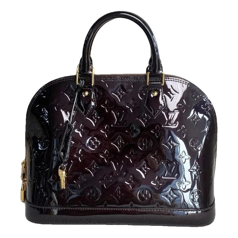 Alma patent leather handbag