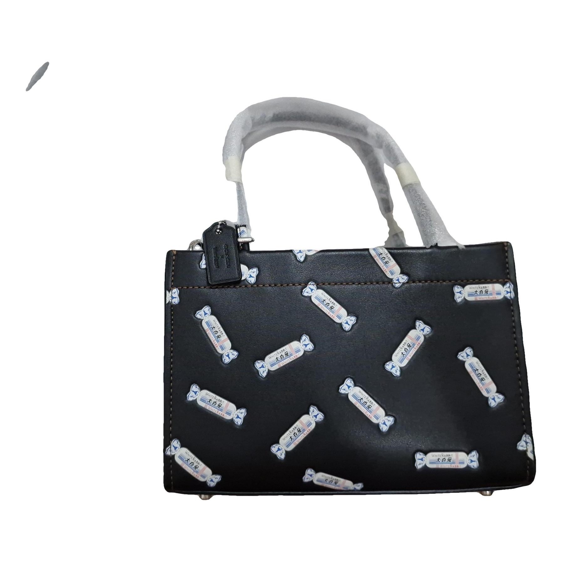 Leather tote