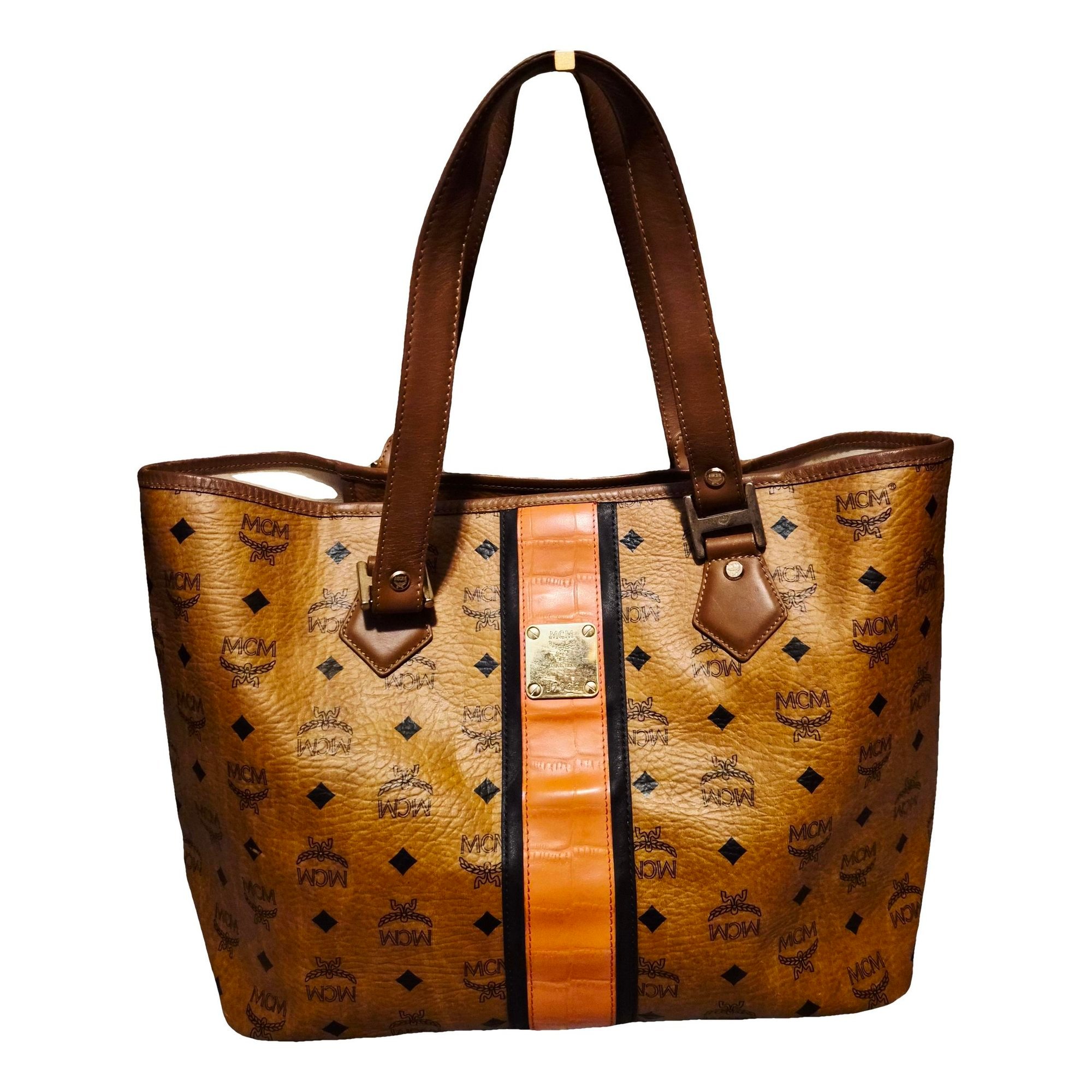 Leather tote