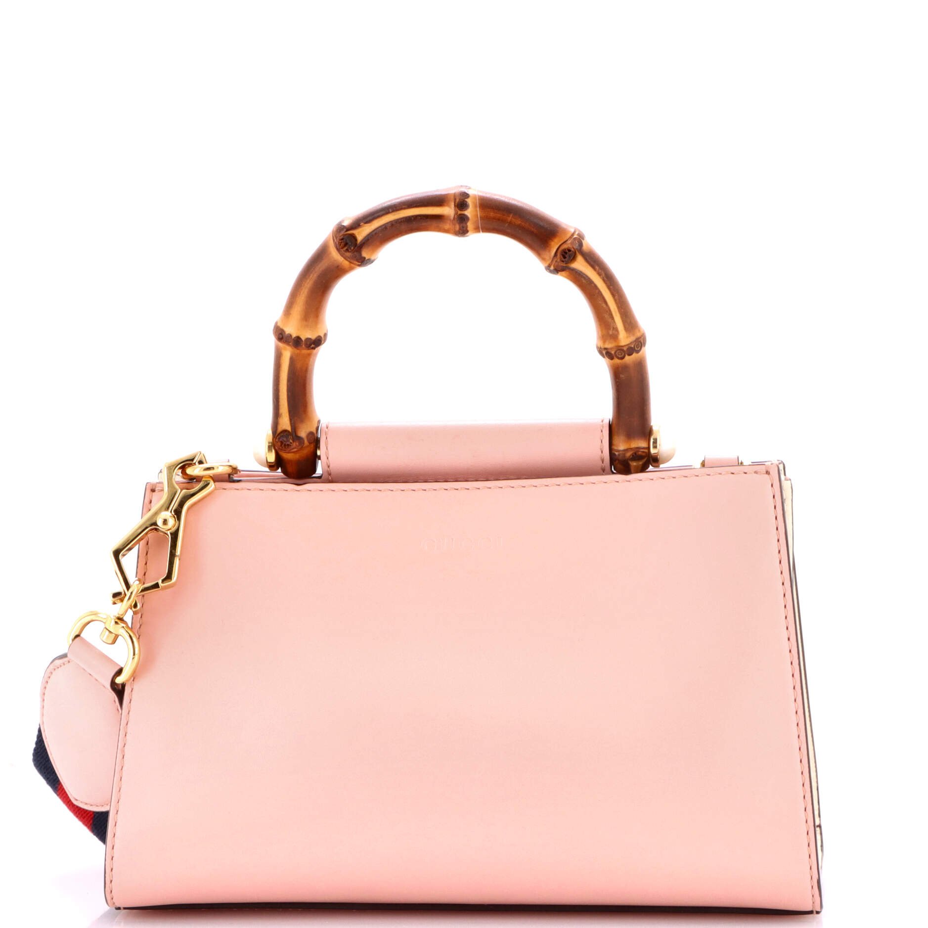 Nymphaea Top Handle Bag Leather Mini