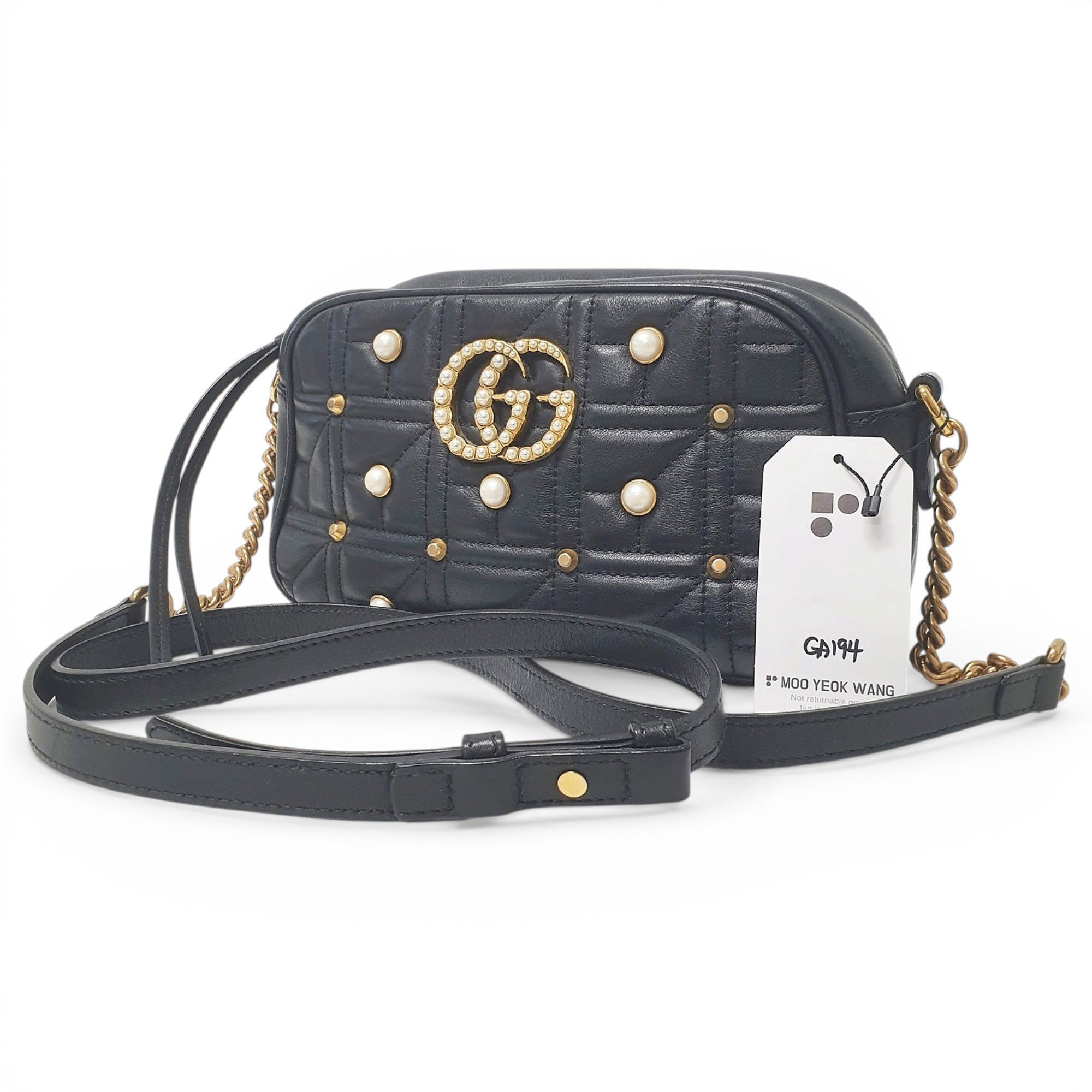 Leather handbag