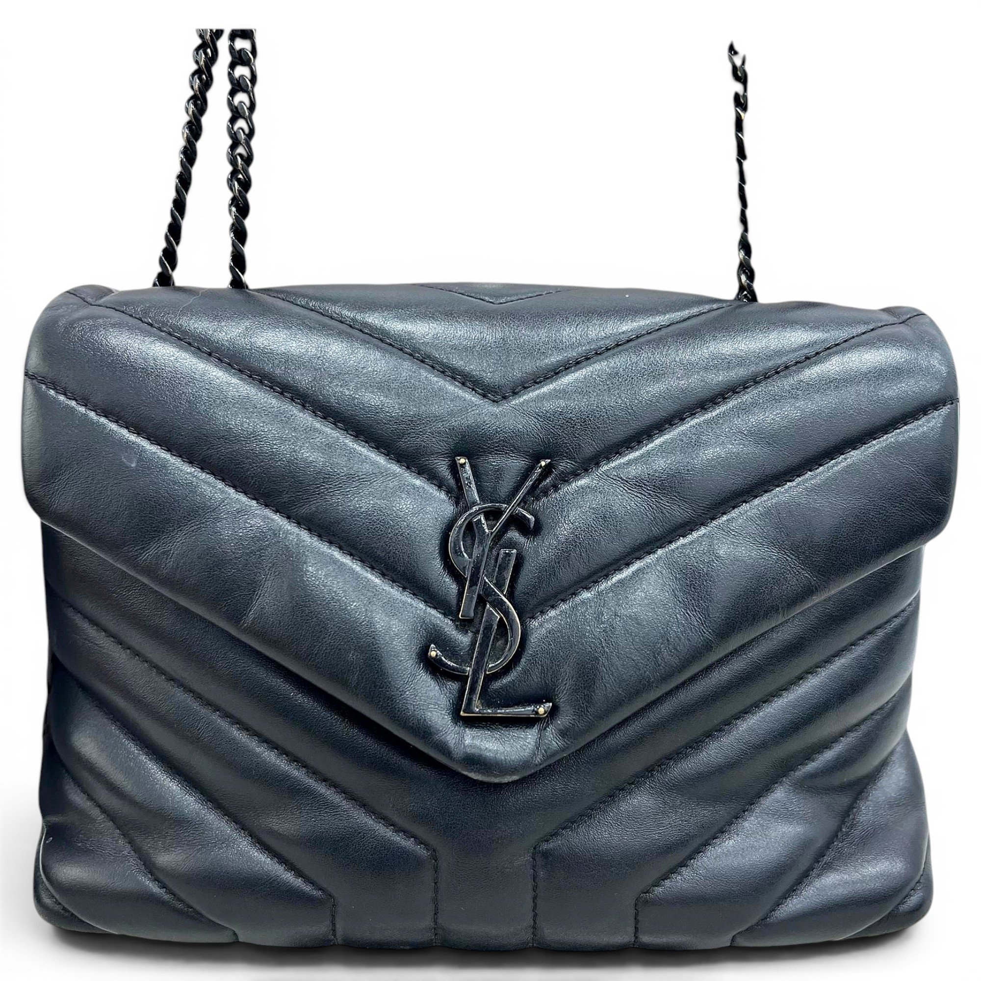 Loulou leather crossbody bag