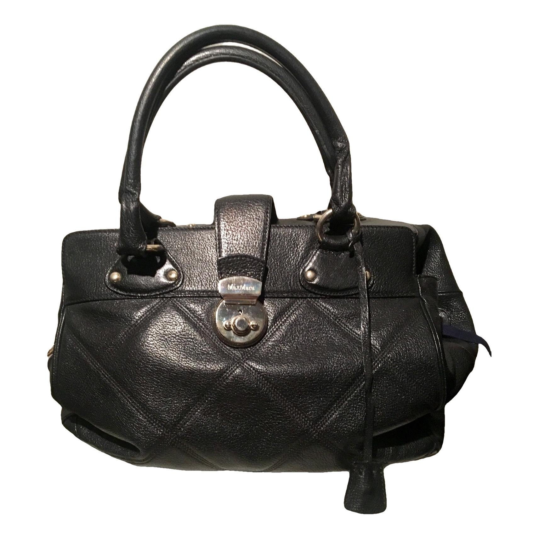 Leather satchel