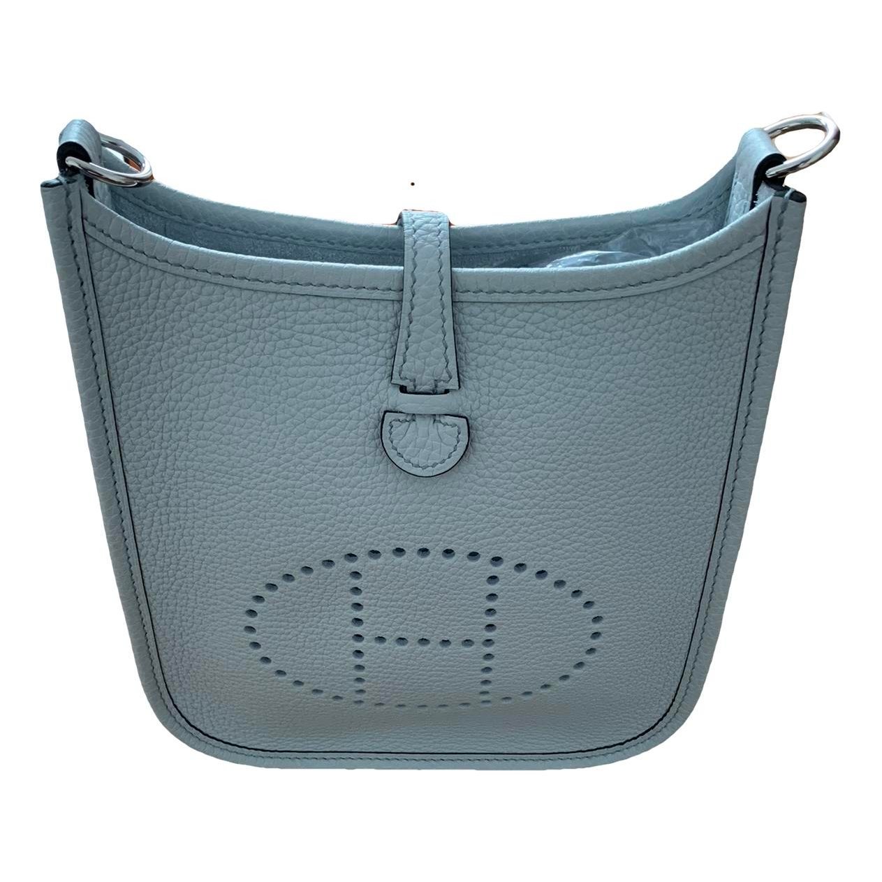 Hermes Evelyne Handbag Clemence Leather