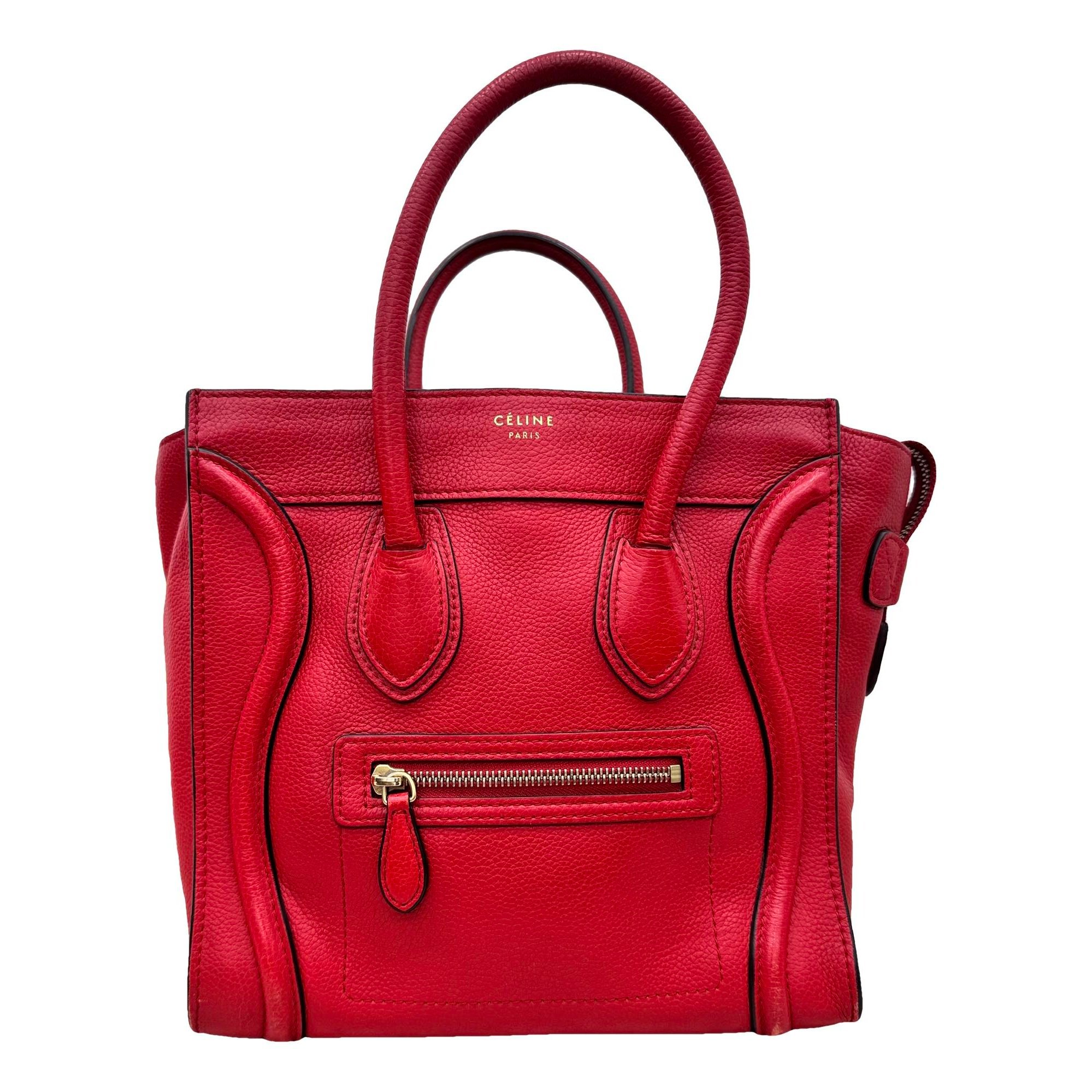 Luggage leather handbag