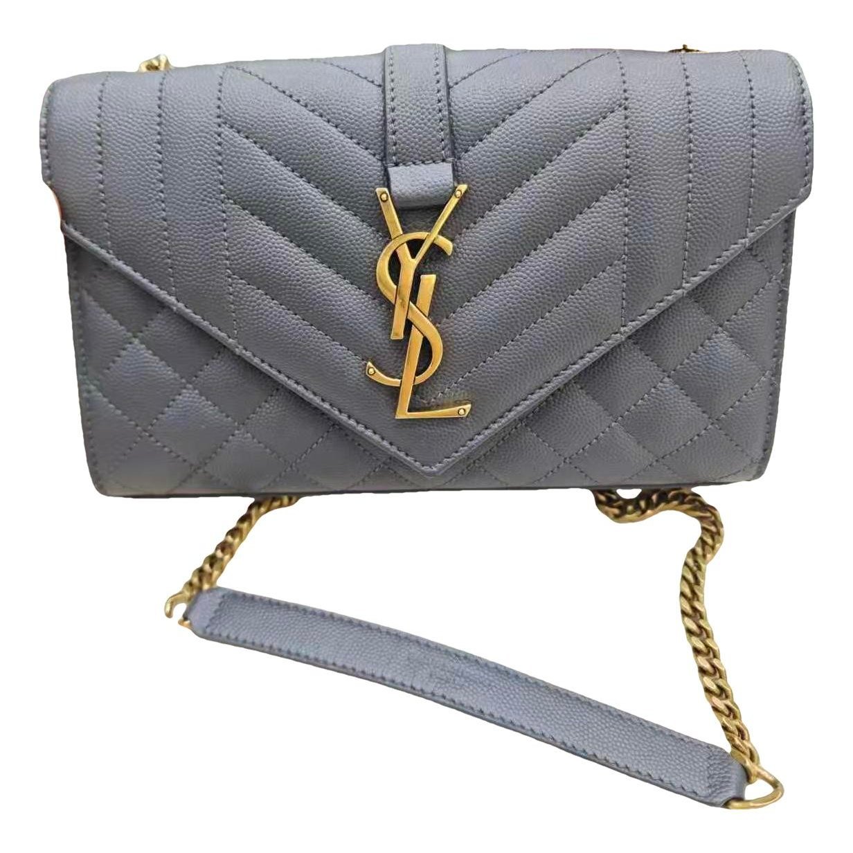 Envelope leather crossbody bag
