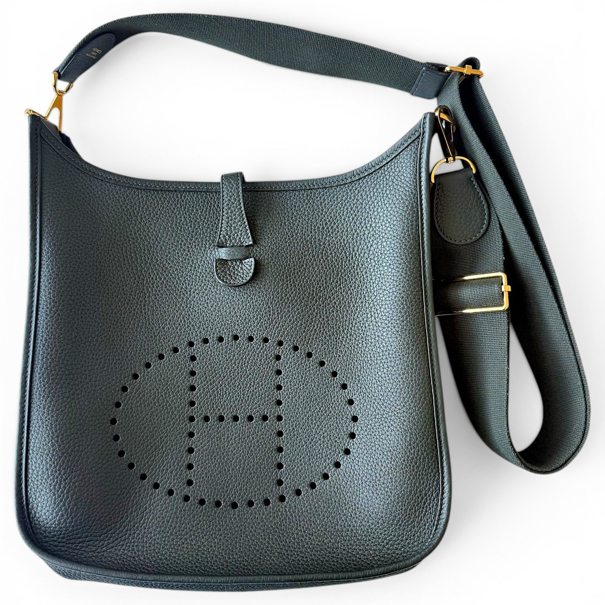Evelyne leather crossbody bag