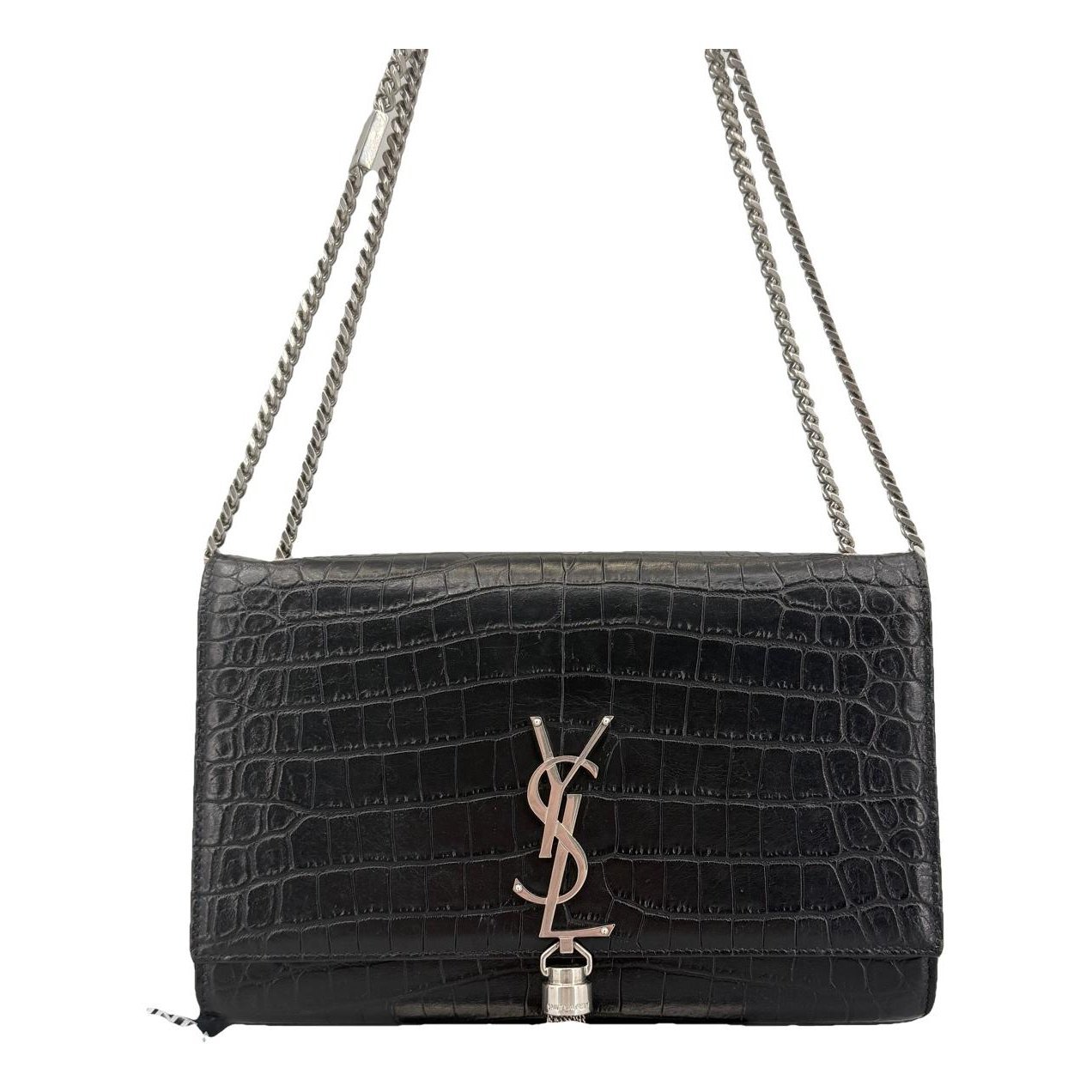 Pompom Kate leather handbag