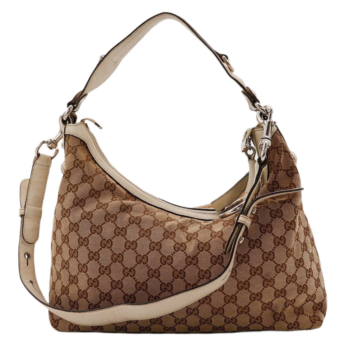 Hobo leather handbag
