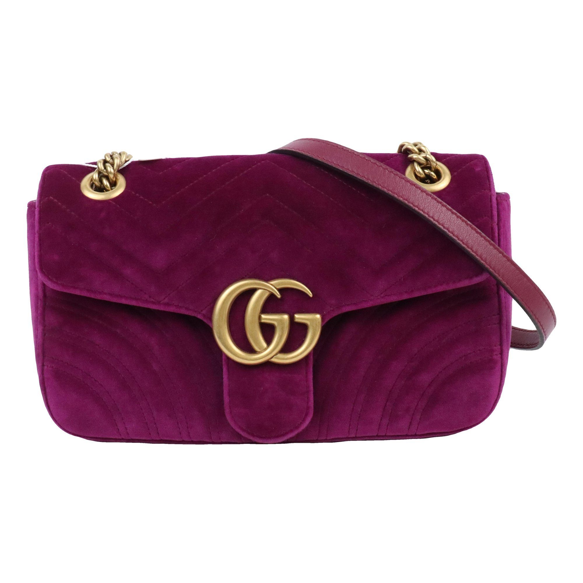 GG Marmont velvet handbag
