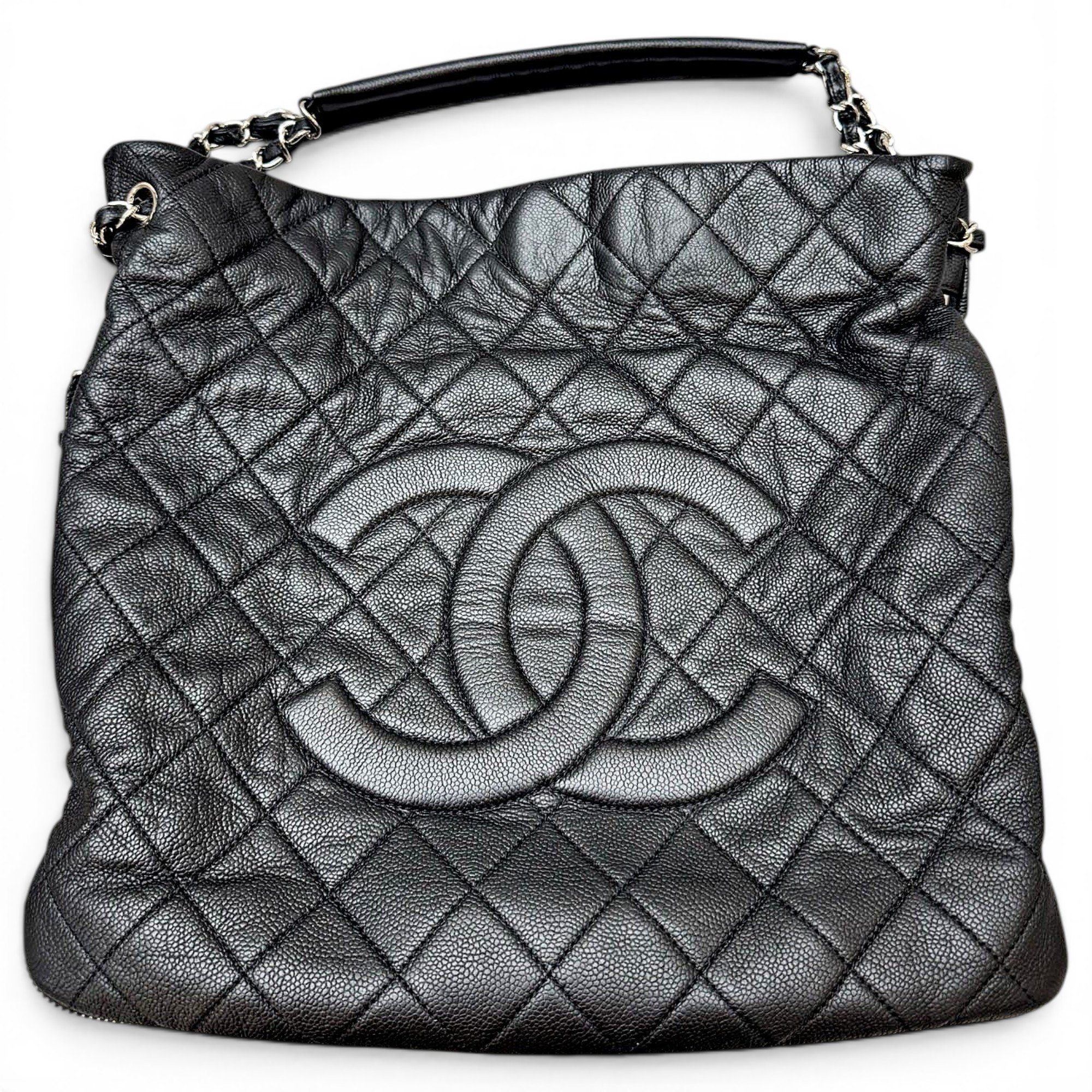 Petite Shopping Tote leather handbag