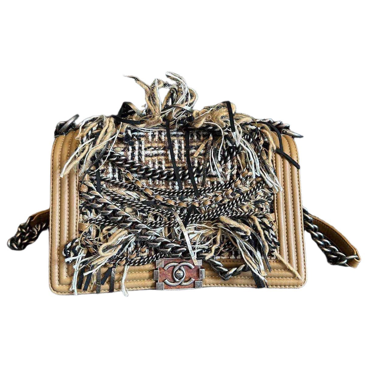 Boy tweed crossbody bag