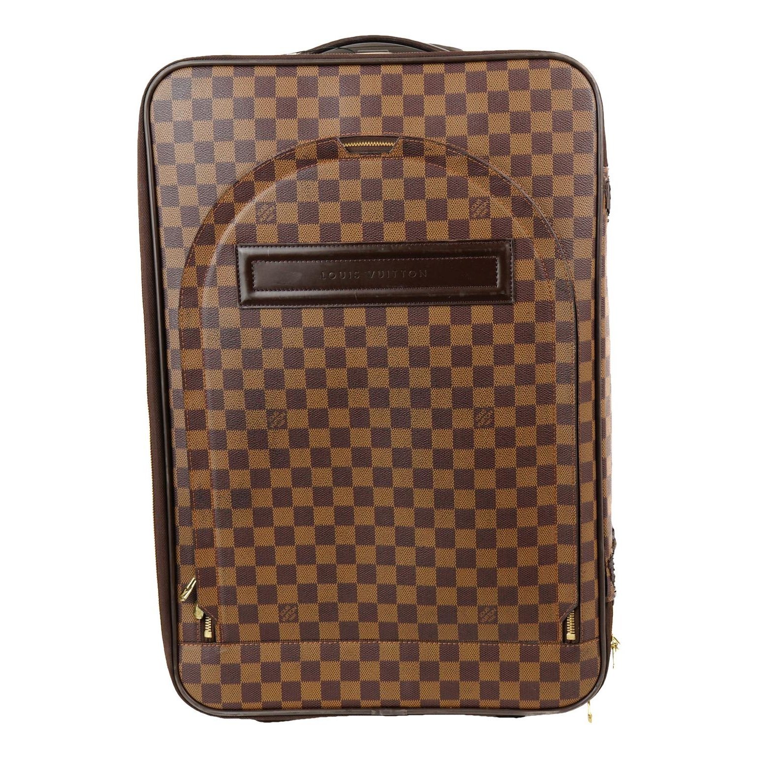 Leather travel bag
