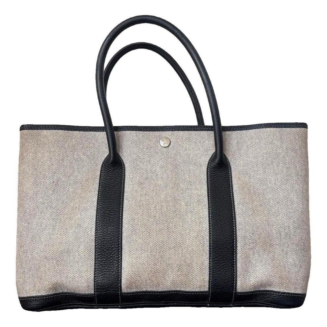 Hermes Garden Party Handbag White
