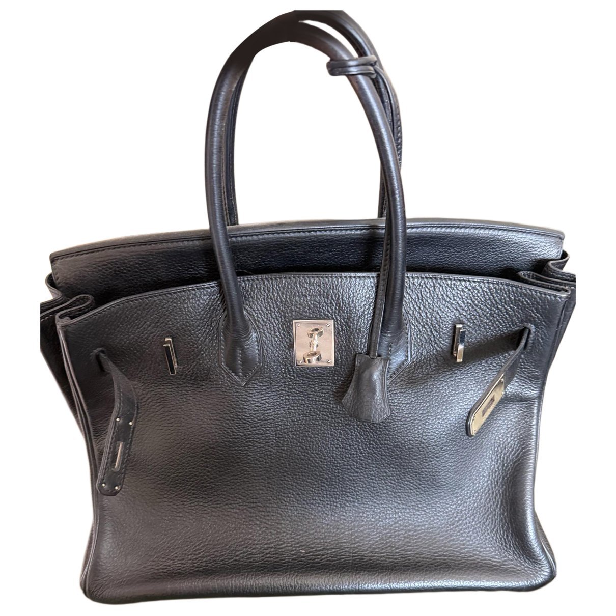 Birkin 35 leather handbag