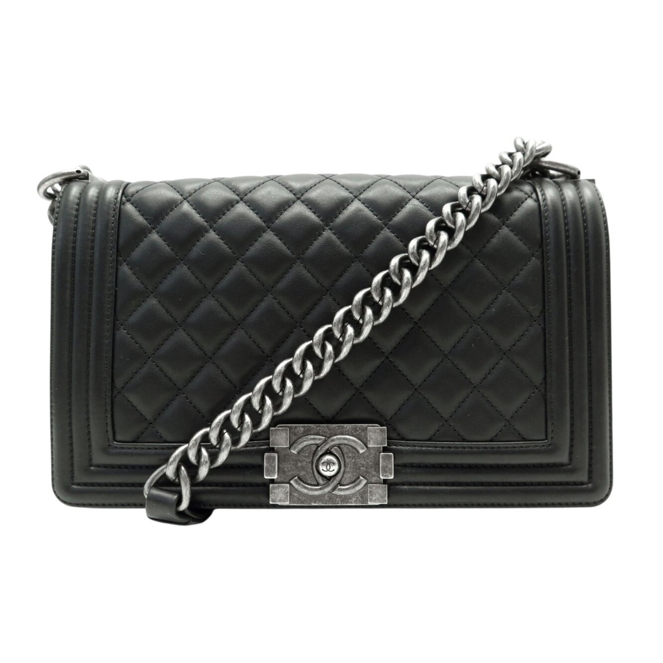 Boy leather crossbody bag