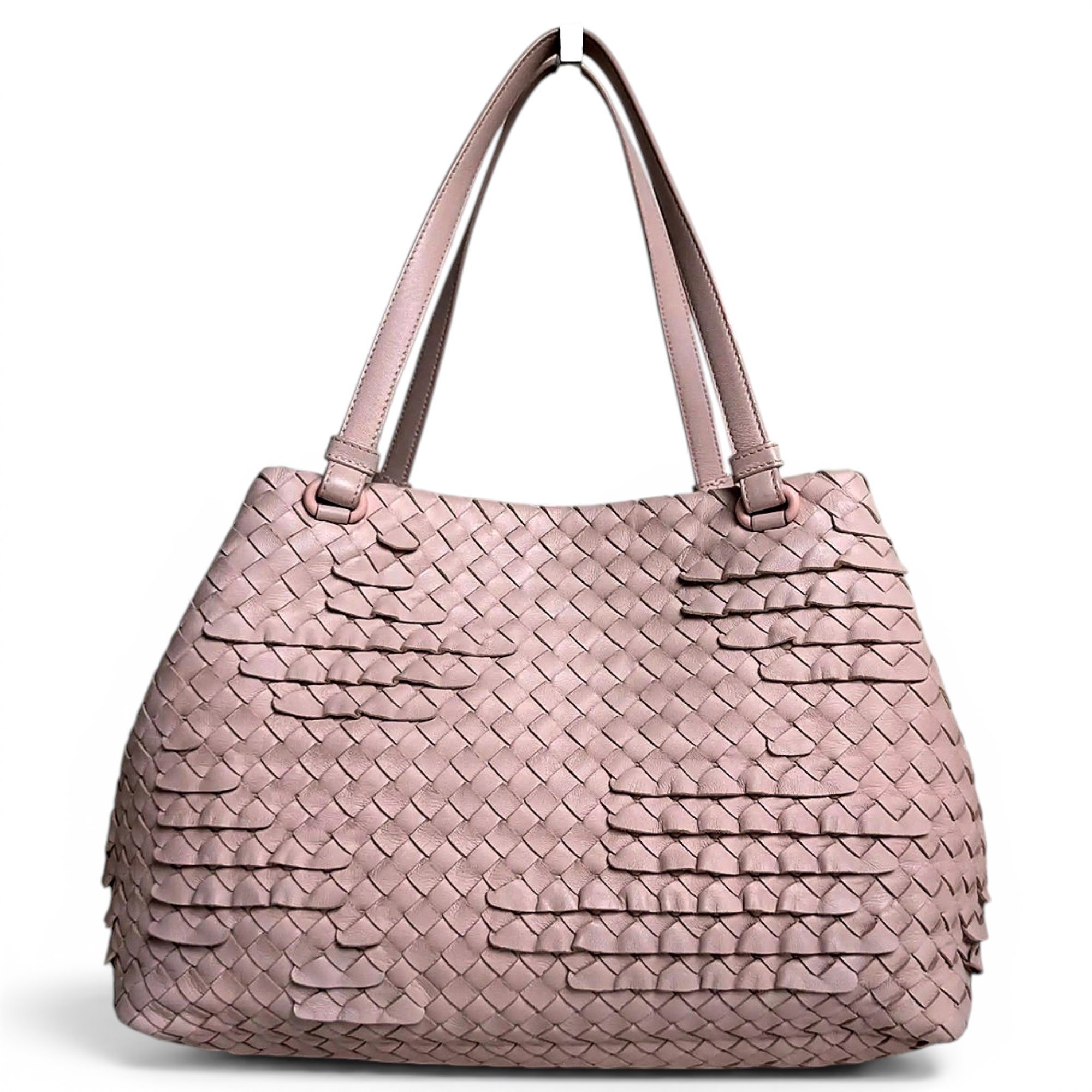 Parachute leather handbag